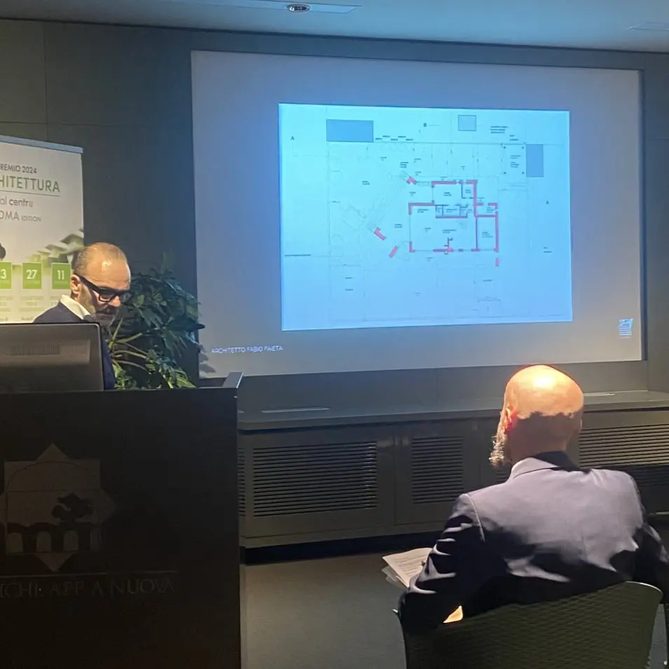 Arch. Faieta Premio Architettura 2024 - presentazione progetto per riconoscimento speciale